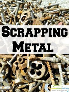 Scrapping metal is something that many people might think is not worth their time, I was one of them. Electronic Scrap, Money Help, Scrap Recycling, Waste Recycling, Aluminum Cans, Retirement Income, Metal Tree Wall Art, Metal Detecting, Sculpture Metal