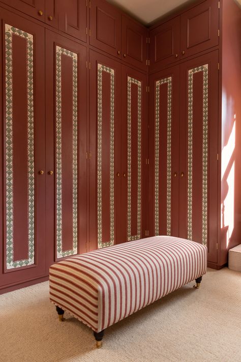 Dressing Room Ideas, Sofa Workshop, Front Roe, Painted Wardrobe, Alternative Flooring, Victorian Townhouse, London Townhouse, Louise Roe, Old Beds