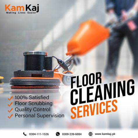 From dusty to dazzling, we'll transform your home or office into a clean haven because Kam Kaj has years of experience and expertise. call us now! Book Now: https://www.kamkaj.pk/p/floor-cleaning Call us now: 0304-111-1526 WhatsApp: 0309-2396084 Playstore: https://bit.ly/2NclU5o AppStore: https://apple.co/38BmLEr #KamKaj #HouseCleaning #BathroomCleaning #CleaningService #DustFree #DeepCleaning #floorcleaning Cleaning Agency, Floor Polishing, Service Ideas, Design Layouts, Floor Cleaning, Making Life Easier, Design Master, Pest Control, Cleaning Service