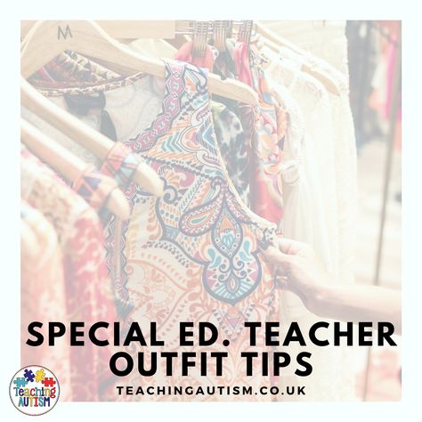 Special Education Teacher Outfit Tips Teacher Aide Outfits Middle School, Special Education Outfits, Sped Paraprofessional Outfits, Cute Paraprofessional Outfits, Sped Teacher Outfits Special Education, Special Needs Teacher Outfits, Instructional Aide Outfits, Education Assistant Outfits, Teacher Outfits Special Education