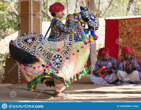 Indian Man Dancing Classical Traditional Rajasthani Horse Dance In Rajasthan State, India Editorial Stock Image - Image of formation, dress: 143534599 Rajasthan Dance, Man Dancing, Horse Dance, Dance Of India, Udaipur India, Indian Illustration, Amazing India, Horse Costumes, Indian Man