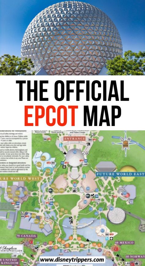 Epcot Map 2023, Map Of Epcot Disney World, Epcot Itinerary, Epcot Map, Epcot Planning, Epcot Tips, Disney Hacks, Disney Trip Surprise, Trip To Disney World