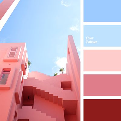 Procreate Aesthetic, Pink Architecture, In Color Balance, Color Palette Warm, Palette Summer, Aesthetic Blog, Cyan Colour, Color Palette Ideas, Wall Living Room