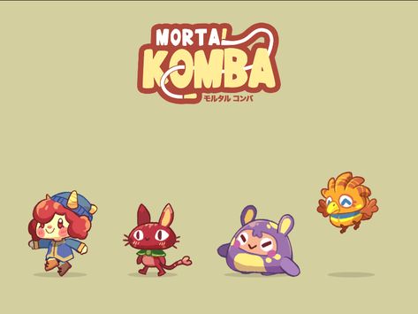 ArtStation - Mortal Komba (Ludum Dare 40), Nat Morillo 2d Game Animation, Brush Animation, Videogame Concept Art, Web Cartoon, 2d Character Animation, Indie Game Art, Game Animation, Game 2d, Cute Graphics