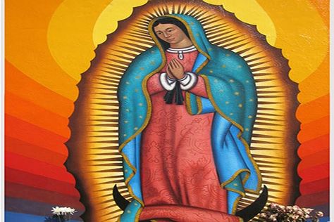 LITANY TO OUR LADY OF GUADALUPE Mary Of Guadalupe, Saint Therese, Virgin Of Guadalupe, Mickey Mouse Art, Immaculate Conception, St Therese, Our Lady Of Guadalupe, Religious Images, Lady Of Guadalupe