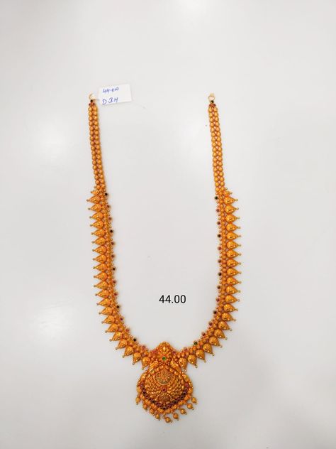 20 Grams Gold Haram Designs, Gold Necklace Set 20 Grams Antique, Gold Necklace Set 20 Grams, 20 Grams Gold Necklace Designs, Desinger Dresses, Mango Haram, Indian Gold Necklace Designs, Dressy Jewelry, Long Necklace Gold