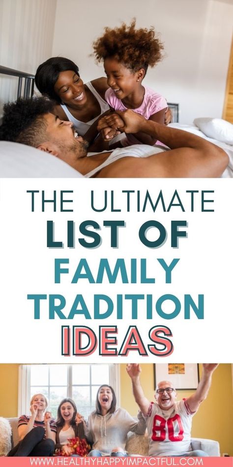 Creating Family Traditions, Unique Family Traditions, Family Rituals Ideas, Family Traditions To Start With Baby, Family Traditions Ideas, Boxing Day Traditions, Tradition Ideas, Holiday Traditions Family, Family Bonding Activities