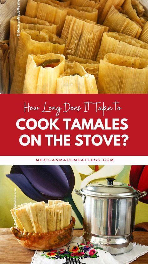 How To Cook Tamales, How To Cook Nopales, Homemade Tamales Recipe, Sweet Tamales, Mexican Main Dishes, How To Make Tamales, Homemade Tamales, Chicken Tamales, Dressing Recipes Cornbread