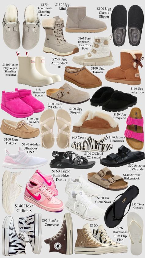 #shoes #wishlist Wishlist Shoes, Outfit Ideaa, Essential Shoes, Shoes Wishlist, Cute Uggs, Pretty Sneakers, Preppy Gifts, Chic Tattoo, Back To School Shoes