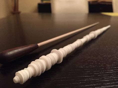 A traditional conductor’s baton next to Beethoven’s Conductors Baton, Conductor Baton, Conductor Batons, Radio Studio, Larp, Orchestra, 3d Printing, Concept Art, Pokemon