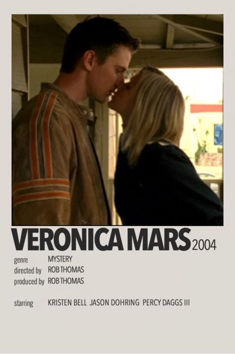 Veronica Mars Poster, Veronica Mars Aesthetic, Books That Became Movies, Mars Poster, Oc California, Movie Ideas, Rob Thomas, Veronica Mars, Brain Chemistry