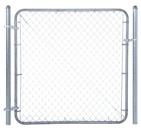 Adjust-A-Gate CL 031631 60-Inch H Adjustable Walk Gate Kit Chain Link Fence Gate, Gate Kit, Double Gate, Gate Hinges, Fencing & Gates, Gate Latch, Steel Gate, Dog Gate, Chain Link Fence