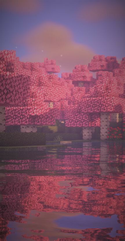 Painters Tape Art, Minecraft Images, Cherry Blossom Wallpaper, Mc Wallpaper, Minecraft Pictures, Sensory Art, Minecraft Wallpaper, Minecraft City, Simple Phone Wallpapers