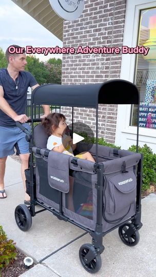 28K views · 8.9K reactions | Recently, we got this new wagon and take this @wonderfold Wagon everywhere! She’s never been a stroller fan, but she loves this wagon. I can pack everything we all need with all the pockets, making every outing easy and fun! 

There are 4-seat and 2-seat versions available. Since it's just her, we use only one seat, giving her extra space, even for a nap! 

Comment 'wagon' and I'll send you the link.

#wagon #wonderfoldwagon #toddlerlife #toddlermom #parenting | KAFAM | korea.america.family · Original audio Wonderfold Wagon Hacks, Wonder Wagon, Wonderfold Wagon, 2024 Lookbook, Kids Wagon, Stroller Fan, Toddler Mom, Just She, Toddler Life