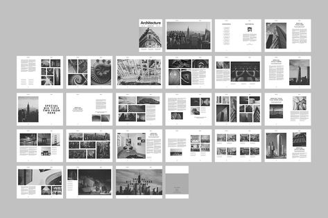 Architecture Publication Design, Architecture Journal Layout, Architecture Magazine Design, Product Features Design Layout, Photo Magazine Layout, Architecture Book Layout, Architecture Lookbook, Architecture Magazine Layout, Layout Magazine Design