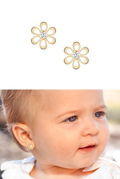 Baby earrings infants