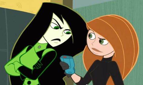 Shego Halloween Costume, Kim X Shego, Kim Possible Costume, Kim Possible Characters, Kim Possible Cosplay, Oki Doki, Disney Channel Original, Best Villains, Kim Possible