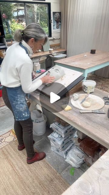 Jena Bedson on Instagram: "In my next online workshop I will be creating an original sculpture (of a face) and making a 2 piece plaster press mold.

In this workshop I will take you step by step through the whole process.

The workshop will be available early December.
Stay tuned.

#potteryforall #ilovepottery #potteryofinstagram #ceramicsdaily #ceramicsmagazine #ceramicschool
#ceramicstudio #gardenart #gardensculpture #handbuiltpottery #handbuildingwithclay #ceramicsvideo #victorianceramics #australianceramics" Jena Bedson, Plaster Sculpture, Hand Built Pottery, Ceramic Studio, Jena, Creative Thinking, Art Therapy, A Face, Stay Tuned