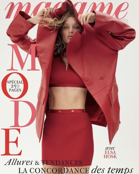 Elsa Hosk in Madame Figaro Sp 2024 Fashion by David Roemer — Anne of Carversville Rihanna Vogue, Paris Inspired, Madame Figaro, Vogue China, Brand Campaign, Elsa Hosk, Live Fashion, Fashion Photography Editorial, Fragrance Collection