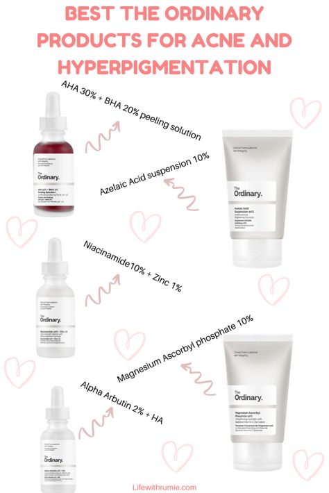 The ordinary product guide: the top 5 best-selling products - Life with rumie Products For Pigmentation On Face, The Ordinary Skincare Routine Hyperpigmentation, Ordinary For Hyperpigmentation, The Ordinary Skincare Hyperpigmentation, Ordinary Skincare For Hyperpigmentation, The Ordinary Hyperpigmentation Routine, Skincare For Pigmented Skin, Ordinary Acne Routine, Best Products For Hyperpigmentation