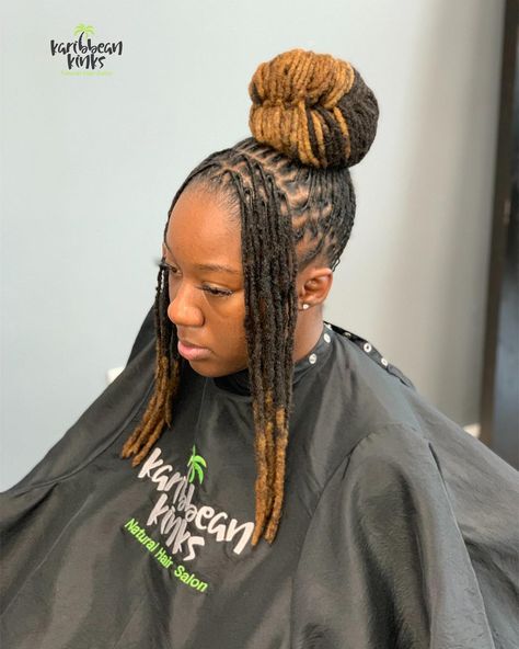 Long Loc Styles, Loc Bun, Natural Hair Salon, Loc Updo, Booking Available, Natural Hair Salons, Dreads Girl, Beautiful Dreadlocks, Short Locs Hairstyles