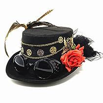 Steampunk Accessories Women, Steampunk Hats Women, Steampunk Fascinator, Steampunk Mad Hatter, Mad Hatter Cosplay, Punk Hat, Goggles Women, Steampunk Hats, Top Hats For Women