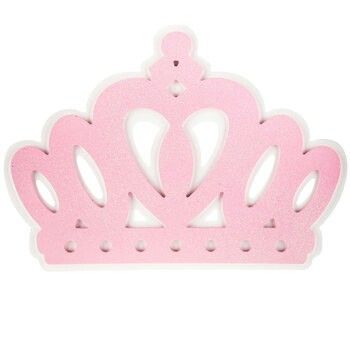 Crown Wall Decor, Pink Princess Party, Princess Room Decor, Princesa Sophia, Growth Chart Wood, Dreamy Decor, Wall Decor Hobby Lobby, Finding A Hobby, Barbie Birthday