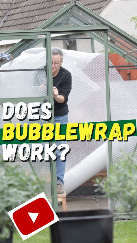 Greenhouse Insulation Bubble Wrap, Harbor Freight Greenhouse, The Greenhouse, Good Time, Bubble Wrap, A Month, Things To Think About, Bubbles, Quick Saves