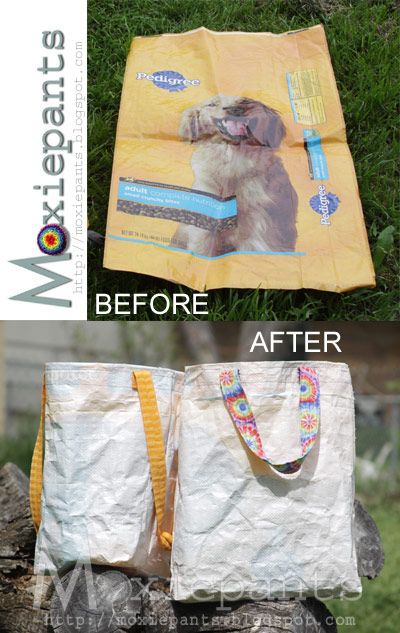 Repurpose Dog Food Bags, Reusable Shopping Bags Diy, Recycled Coffee Bags, Feed Sack Bags, Shopping Bags Diy, Feed Bag Tote, Plastic Bag Crafts, Diy Dog Food, Bags Patterns