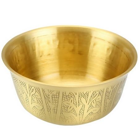 Description Are you still looking for aBuddhist offering bowl? If so, our copperBuddhist offering bowl is carefully prepared for you.It is a wonderfulgift for your family, friends, colleagues, or people who are interested in Buddhist culture. You deserve to have one. Features -Color:Golden -Material:copper -Size:6.50X6.50X3.00cm/2.55X2.55X1.18in - The edges of the bowl arefinely polished, without burrs, round and smooth. - This copper offering bowl is a treasure of Buddha worship, suitable for h Copper Ornaments, Tibetan Bowls, Offering Bowls, Copper Bowl, Worship God, Rice Bowl, Water Bowl, Brass Decor, Copper Material