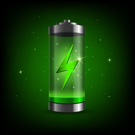 Fully charged green battery and short ci... | Premium Vector #Freepik #vector #green #silhouette #illustration #power Fully Charged Battery Icon, Battery Photography, Battery Illustration, Battery Logo, Green Silhouette, Business Symbols, Battery Icon, Icon Set Design, Sketch Icon