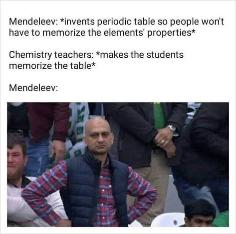 Tabel Periodik, Biology Memes, Nerdy Jokes, Physics Memes, Studying Memes, Nerd Jokes, School Jokes, Nerd Humor, Funny Science Jokes