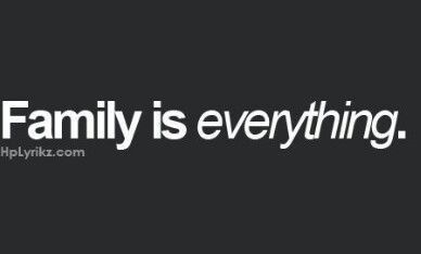 Family is everything. Family Is Important, Family Over Everything, Family Is Everything, Family Matters, My Everything, Love My Family, We Are Family, It Goes On, Family Quotes