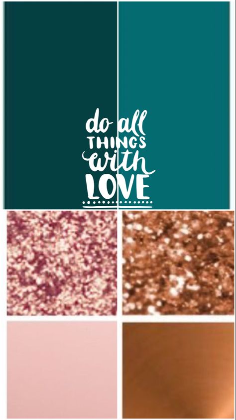 Teals, Rose Gold and Copper Rose Gold And Turquoise Wedding Theme, Turquoise And Rose Gold Wedding, Teal And Rose Gold Wedding, Color Palette Copper, Teal And Orange Color Palette, Rose Gold Color Scheme, Color Palette Teal, Teal And Rose Gold, Rose Gold Color Palette