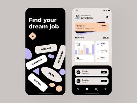 Mobile App Animation, 2023 Lessons, Best App Design, App Animation, Application Ui Design, Web Design Ux Ui, Mobile Ui Patterns, Mobile App Design Inspiration, Application Mobile