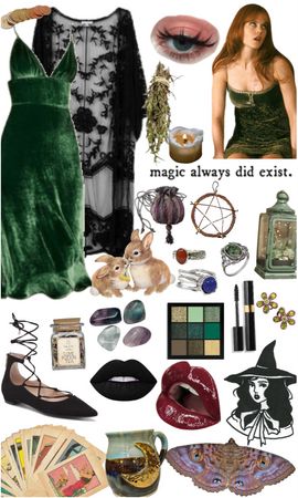 Witch's Familiar Outfit | ShopLook Witch Fashion Vintage, Layered Witch Outfit, Chic Witch Outfit, Witches Ball Outfit, Boho Witch Outfits Plus Size, Witchy Concert Outfits, Witch Party Outfit, Psychic Outfit Aesthetic, 2000s Witchy Fashion