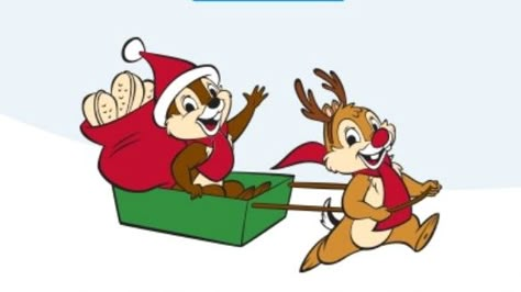 Chip and Dale Chip And Dale, Cartoon Characters, Disney, Home Jewelry, Christmas, Beauty