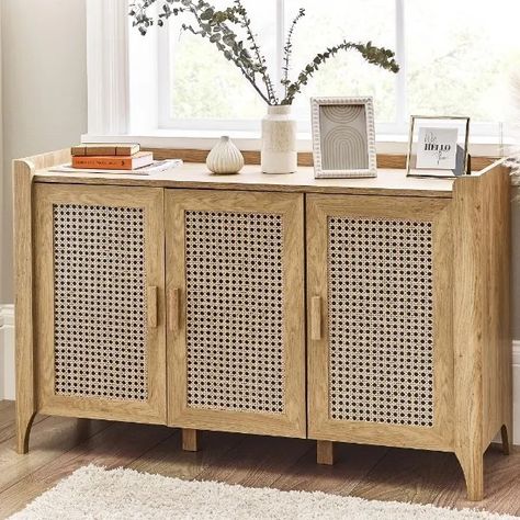 ✨New Arrival ✨ Discover the Sydney Collection! Embrace sleek design with a bohemian twist! The Sydney Collection features exquisitely curved edges, beautifully combined with rattan-effect fronts. Perfect for adding both style and function to your home. Elevate your living space with the Sydney Collection. 🛒 Shop Now https://www.oakavia.com/collections/the-sydney-collection #SydneyCollection #BohemianStyle #InteriorDesign #HomeDecor #RattanEffect #ElegantLiving #InteriorDesign #furniturestores Rattan Sideboard, Cosy Kitchen, Swivel Recliner Chairs, Wooden Sideboard, Durable Furniture, Oak Sideboard, Table Shelves, Living Room Bookcase, Stylish Storage Solutions