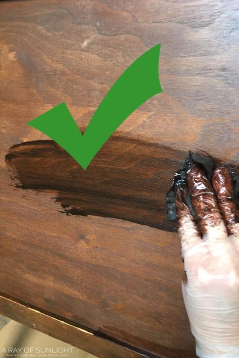 Walnut Stain Dresser, Restaining Furniture, How To Restain Wood, Staining Wood Furniture, Restaining Wood Furniture, Gel Stain Furniture, How To Stain Wood, Stained Dresser, Java Gel Stains