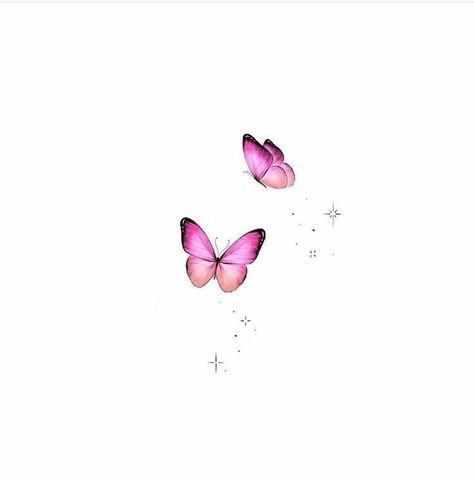 Botanical Tattoos, Bestie Tattoo, Minimal Tattoo Design, Small Butterfly Tattoo, Butterfly Tattoos For Women, Mommy Tattoos, Small Flower Tattoos, Butterfly Tattoos, Butterfly Tattoo Designs