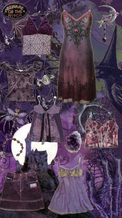 #goth #whimsigoth #vibes #vintage #90s #aesthetic Spooky Vintage Outfits, 80 Goth Fashion, 90s Gothic Aesthetic, 90s Whimsy Goth, Whimsical Witch Aesthetic Outfit, Autumn Whimsigoth Outfits, Whimsigoth Board, Whimsie Goth, 90s Whimsigoth Aesthetic