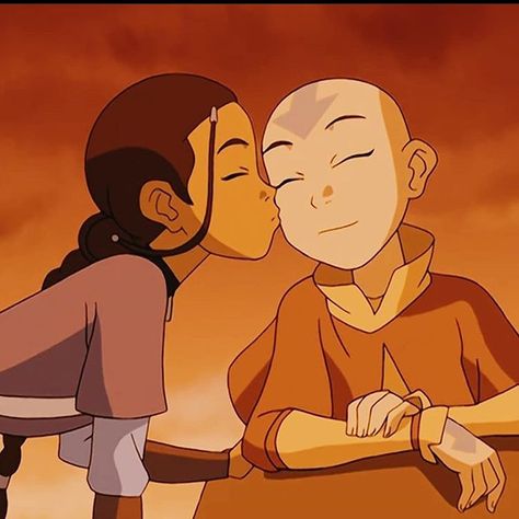 Ann And Katara, Avatar The Last Airbender Aang Katara, Aang And Katara Love, Katara X Aang, Ang And Katara, Aang Funny, Avatar Aang And Katara, Aang And Katara, The Avatar The Last Airbender