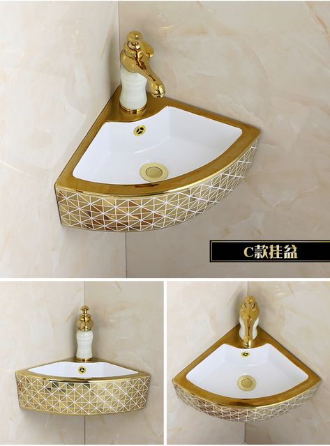 Corner Basin Bathroom, Dining Hall Wash Basin Design, Small Bathroom Sink Ideas, School Washroom, Corner Wash Basin, Small Wash Basin, Toilet Tiles Design, Bathroom Sink Ideas, Triangle Bathroom