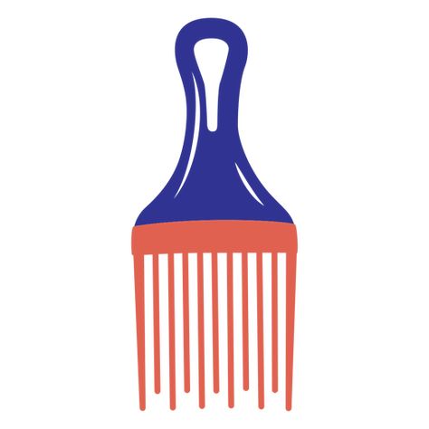 Simple flat afro comb PNG Design Afro Comb, Background Autumn, T-shirt Design Illustration, Png Design, Vector Background, Svg Design, Png Image, T Shirt Design, Design Illustration