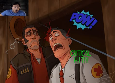 Merasmus Tf2, Disgusted Reaction Pic, Pyro Tf2, Tf2 Comics, Tf2 Fanart, Tf2 Medic, Tf2 Scout, Tf2 Funny, Team Fortress 2 Medic