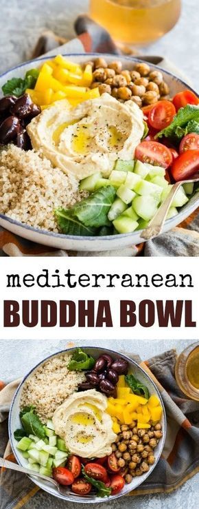 Lunch Mediterranean, Eating Mediterranean, Power Lunch, Buddha Bowls Recipe, Recipes Cheap, Healthy Bowls Recipes, Cibo Asiatico, Cheap Clean Eating, Recipes Lunch