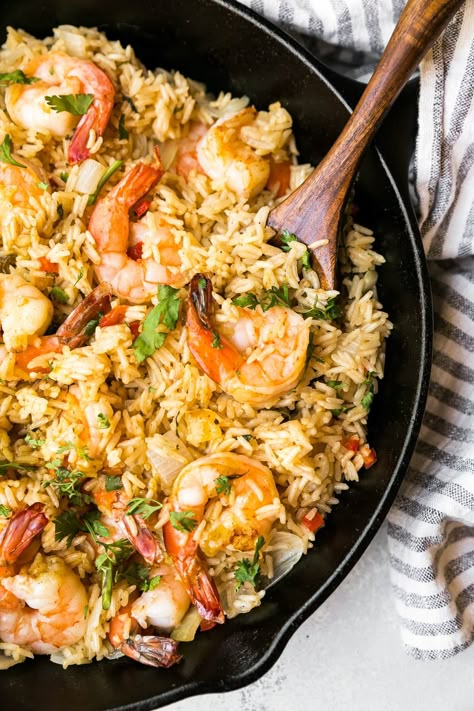 Flavorful Shrimp, Vegan Paleo Recipes, Lunch Appetizers, Shrimp And Rice, Skinny Taste Recipes, Dinner Appetizers, Costa Rican, Appetizer Salads, Lamb Recipes