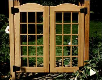 garden gate Cedar Gate, Wood Gates, Cedar Stain, Estate Gates, Wood Arbor, Vines And Flowers, Cedar Garden, Wood Gate, Estate Garden