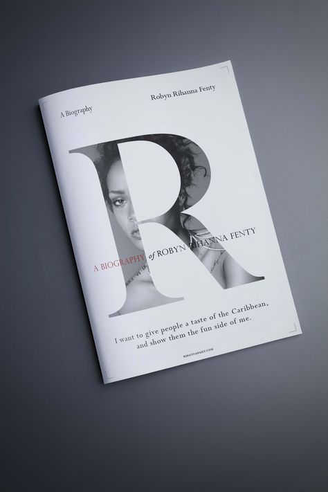 Book Cover Design (A Biography of Robyn Rihanna Fenty). #RihannaNavy Biography Book Cover Design Ideas, Biography Cover Design, Book Cover Biography, Autobiography Book Cover Design, Biography Book Design, Biography Book Cover, Biography Design, Literature Definition, Indesign Ideas