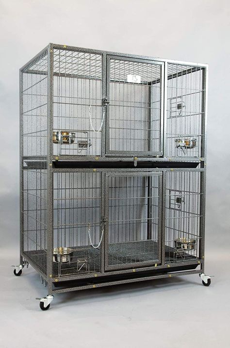 Cool Hamster Cages, Dog Boarding Facility, Ford Lobo, Dog Kennel Designs, Boarding Facility, Heavy Duty Dog Crate, Cage Decor, Pet Bird Cage, Cat Patio